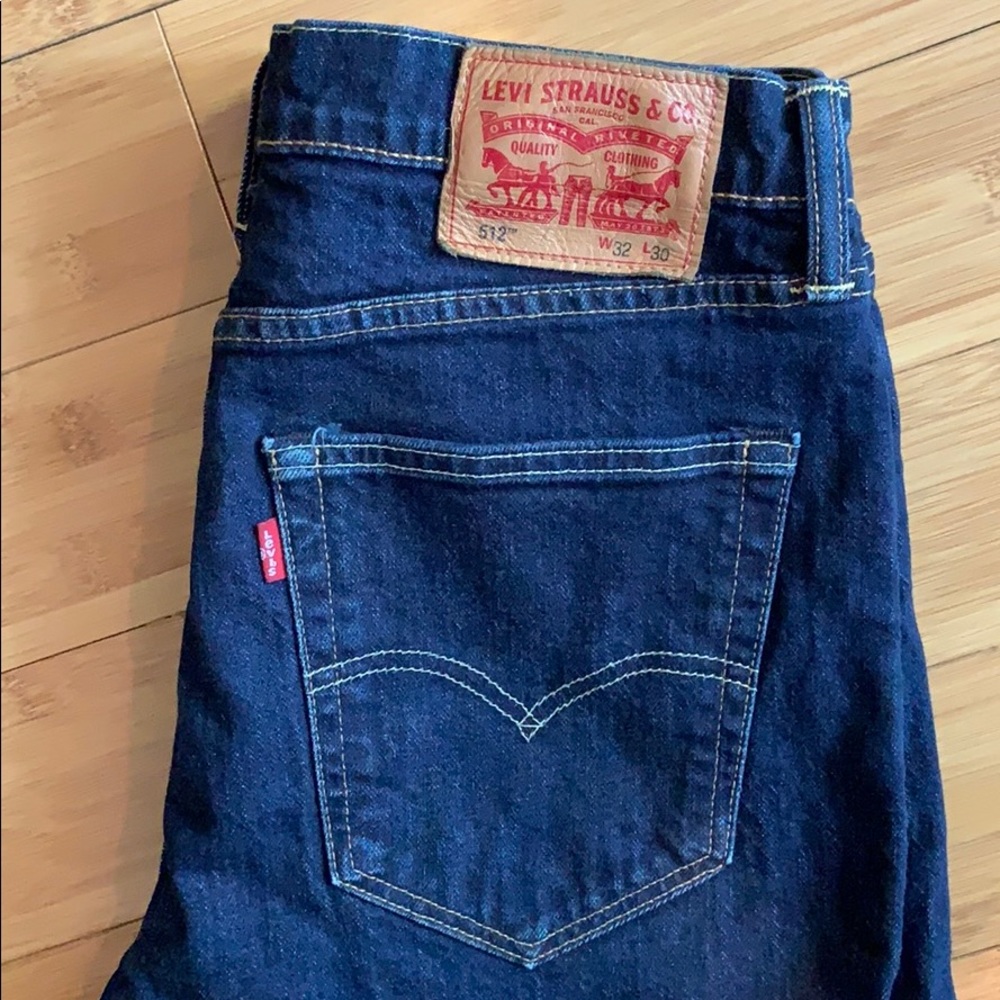 Levi’s Jeans 512 Dark Blue Wash
